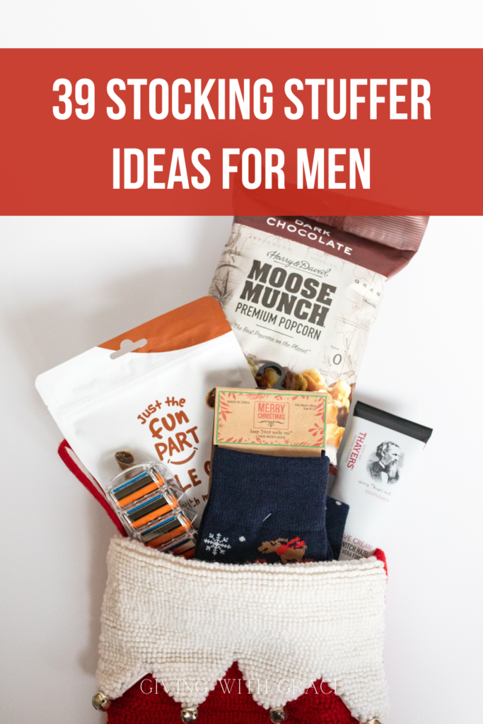 39 Stocking Stuffer Ideas For Men They Ll Love Giving With Grace