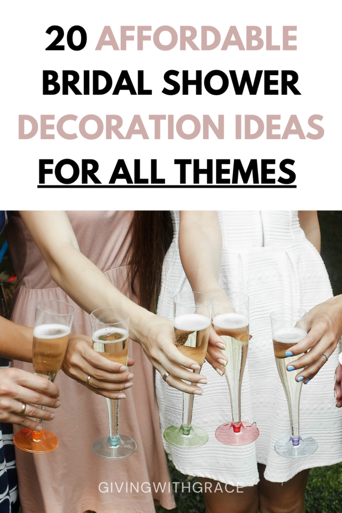 bridal shower decorations ideas