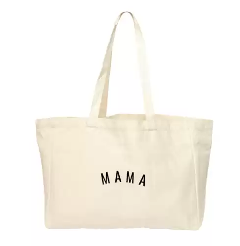 Mama Canvas Tote Bag