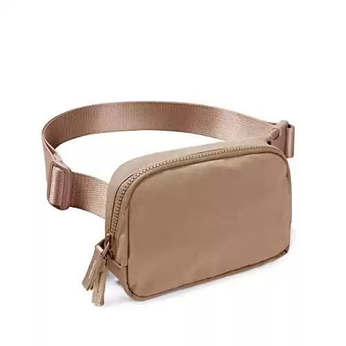 2-Way Zipper Unisex Belt Bag