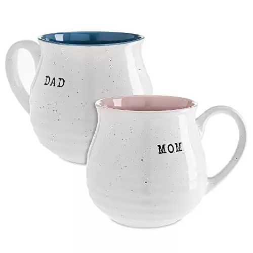 Sheffield Home Set of Coffee Mugs- Mom and Dad 2 Pack