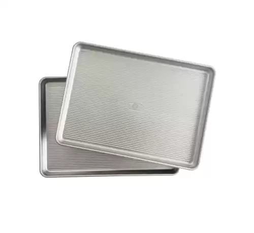 USA Pan Bakeware Half Sheet Pan, Set of 2