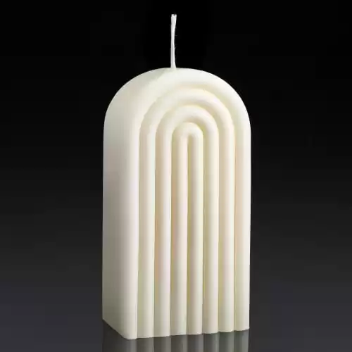 Arch Shaped Candles Geometric Scented Aesthetic Candle