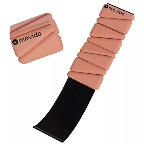 Movido Wrist & Ankle Weights - 1 lb each (2 per set)
