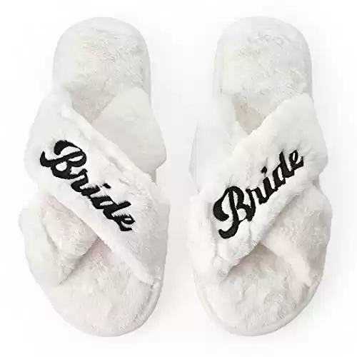 Fetti Bride Slippers