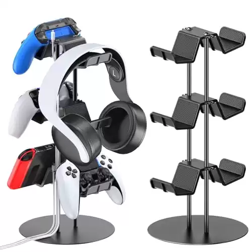 Kytok Controller Stand 3 Tiers with Cable Organizer for Desk