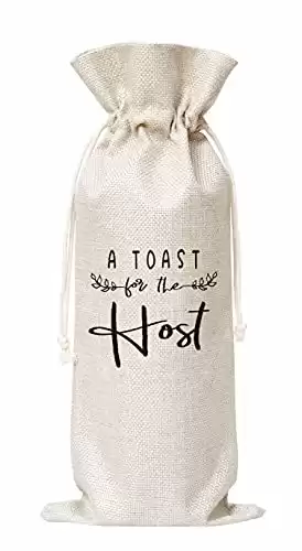 A Toast For The Host Wine Bag
