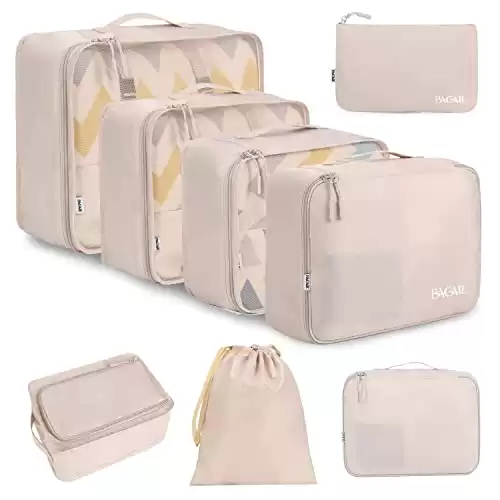 8 Set Packing Cubes