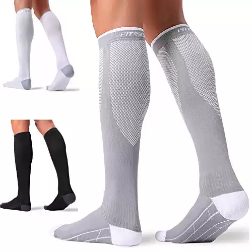 3 Pairs Compression Socks for Women and Men