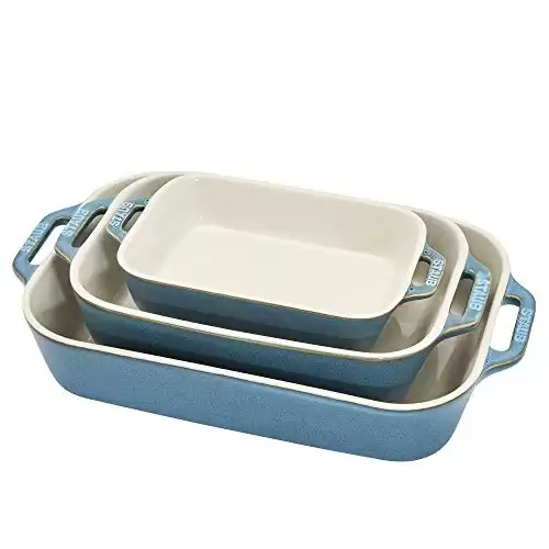 Staub Ceramic Baking Dish Set