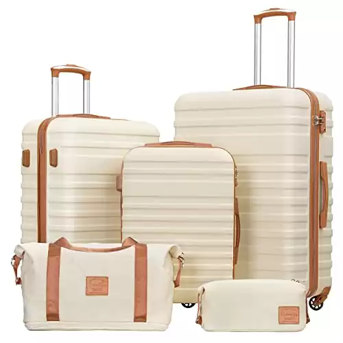Suitcase Set 3 Piece Luggage Set Carry On Hardside Luggage