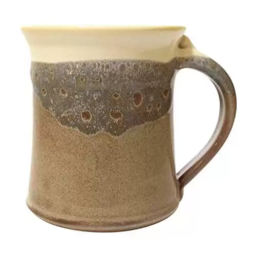 Clay in Motion Handmade Medium Mug (Desert Sand)