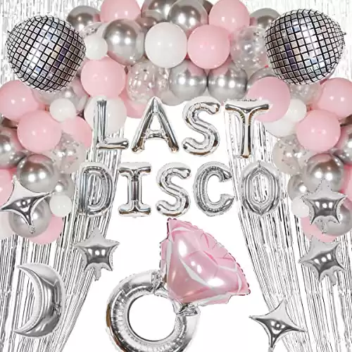 Last Disco Bachelorette Party Balloon Kit