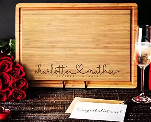 Personalized Wood Engraved Cutting Board