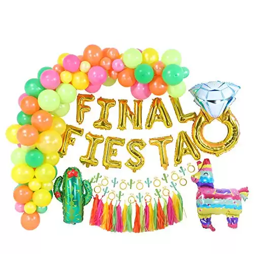 Final Fiesta Bachelorette Party Decorations Set