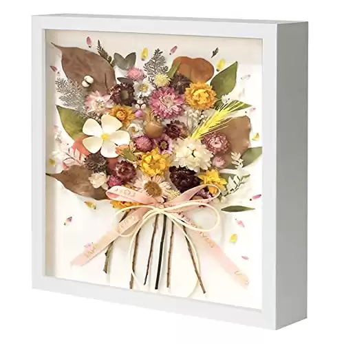 Shadow Box Picture Frame with Linen Board