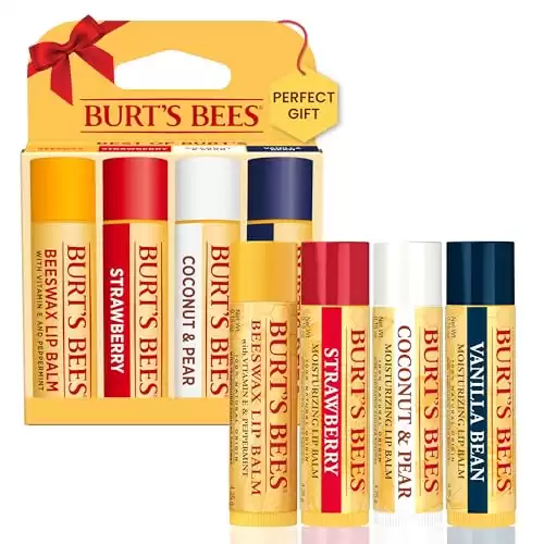 Burt's Bees Lip Balm Multipack (4-Pack)