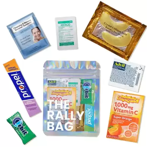 Real Vitamins 8 Pre-Filled Hangover Kits for Bachelorette Party Favors
