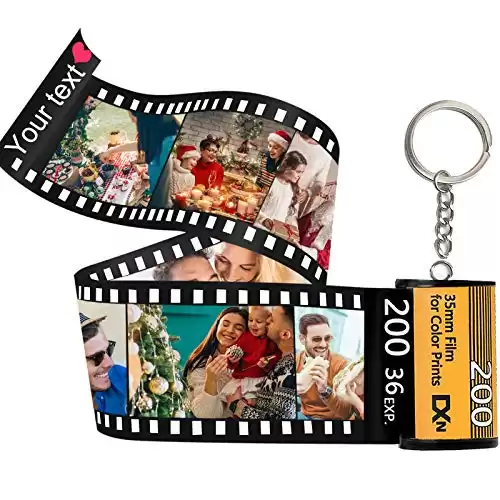 Custom Camera Film Roll Keychain