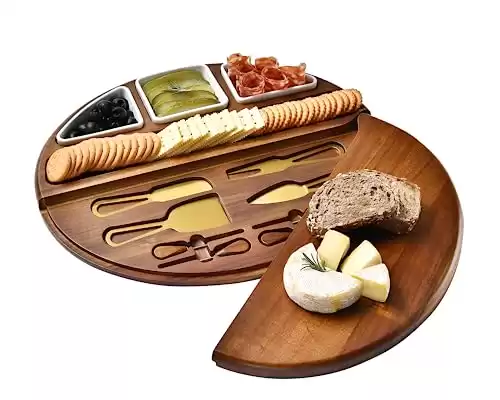 Premium Acacia Wood Cheese Board