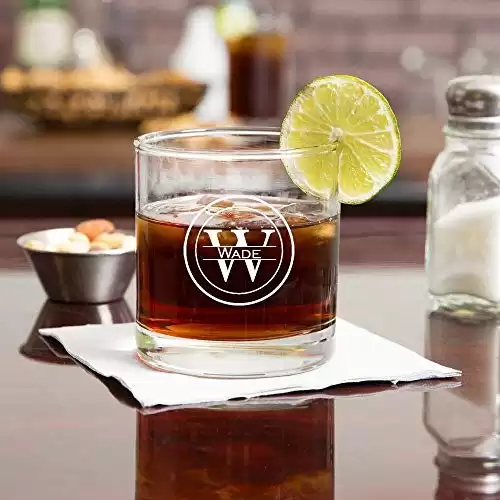 Personalized Custom Whiskey Glass Tumblers