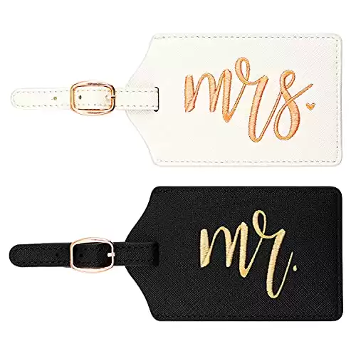 Mr and Mrs Luggage Tags
