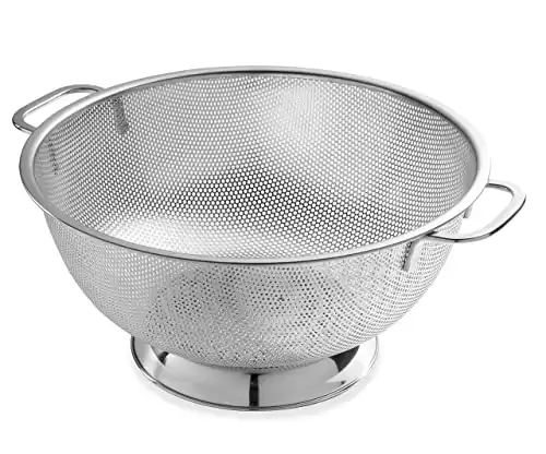 Bellemain 5 Qt Metal Colander with Handle