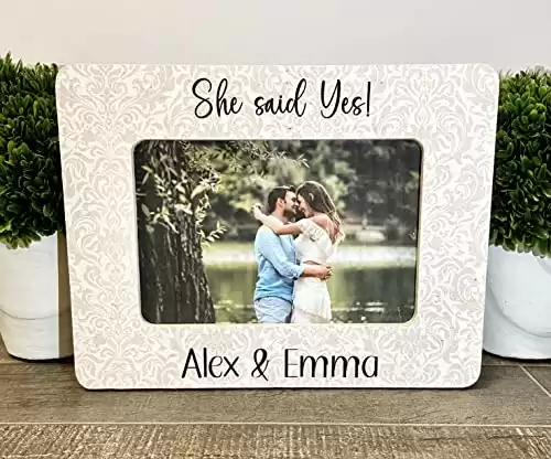 Engagement Personalized Picture Frame