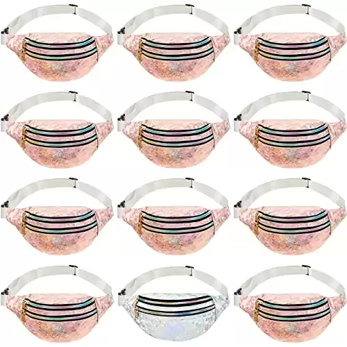 12 Pack Holographic Fanny Pack