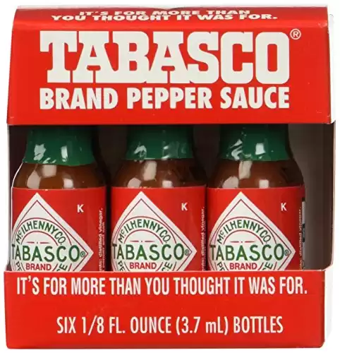 TABASCO brand Pepper Sauce "6-pack Miniatures"