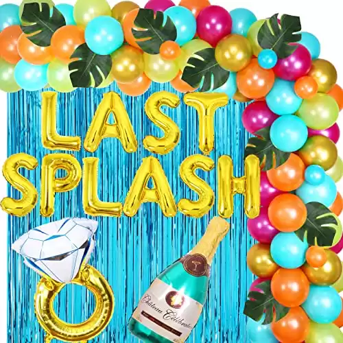 Last Splash Bachelorette Party Decorations