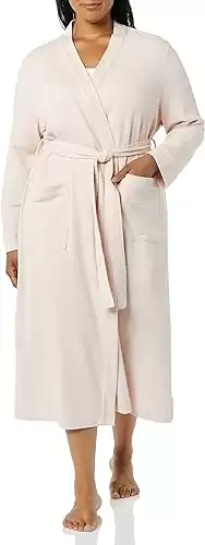 Amazon Essentials Women's Lightweight Waffle Full-Length Robe