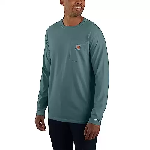 Carhartt Men's Force Relaxed Fit Midweight Long-Sleeve Pocket