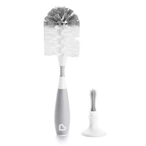 Munchkin® Bristle™ Bottle Brush, Grey