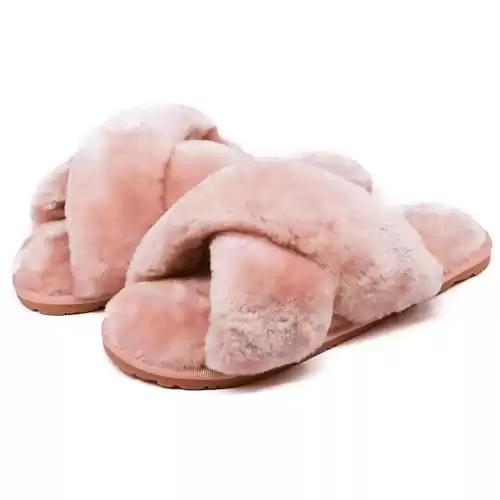 Women's Fuzzy Fluffy House Slippers