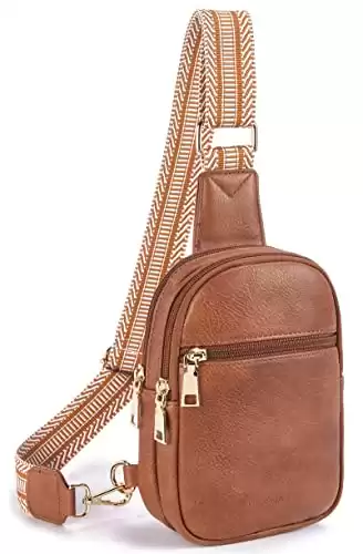 Small Sling Bag for Women Vegan Leather