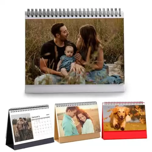 Personalized Custom Desk Calendar 2024