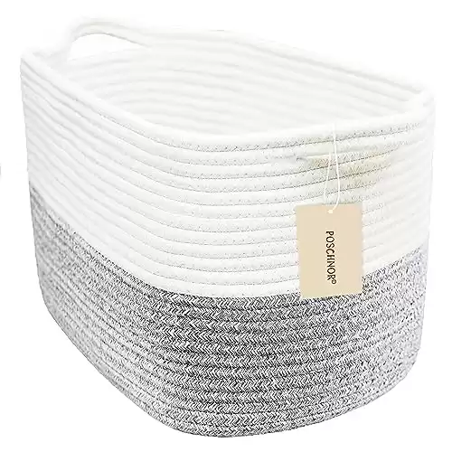 Poschnor Cotton Rope Woven Basket 15“X10
