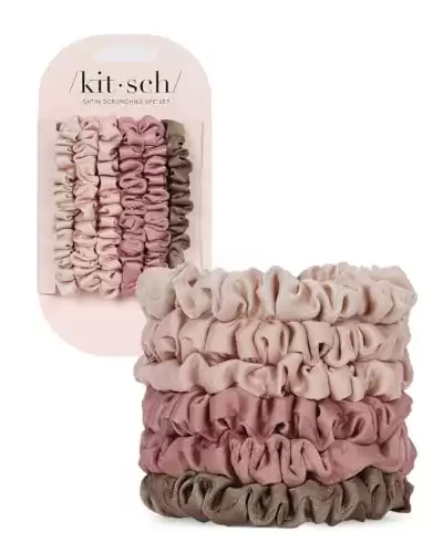 Kitsch Satin Hair Scrunchies for Women