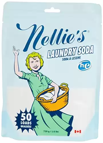 Nellie's High Efficiency Laundry Soda, 1.6 lb