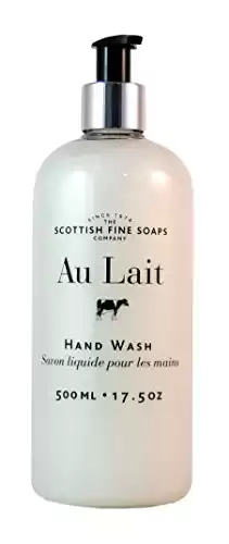 Scottish Fine Soaps Au Lait Liquid Hand Wash - XLARGE (500ml/17.5 oz)