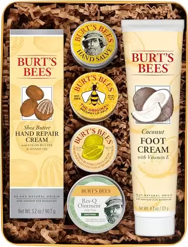 21. Burt's Bees Gifts Ideas - Classics Set, 6 Products in Giftable Tin