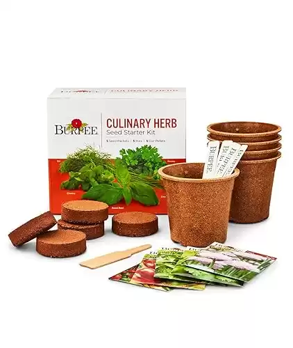 19. Burpee Culinary Garden Starter Kit Packets